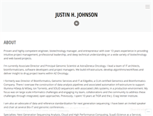 Tablet Screenshot of justinhjohnson.com